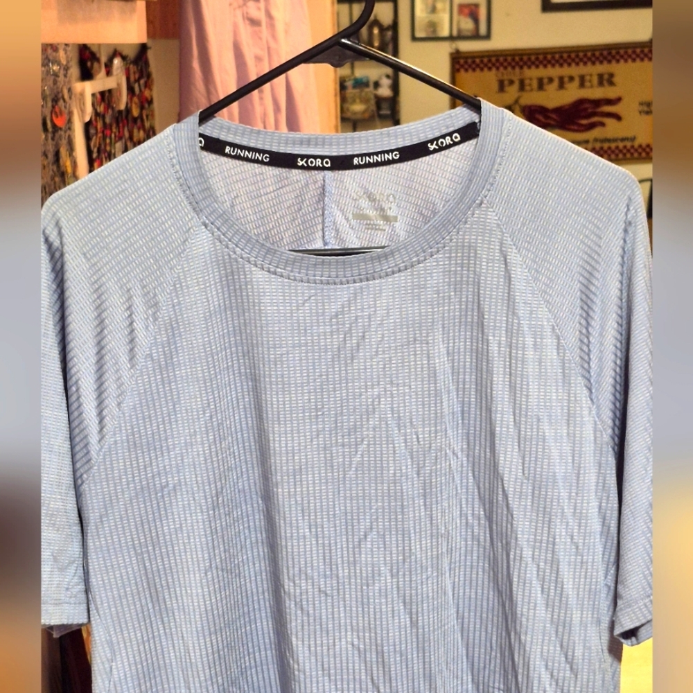 Skora Qwick Dry Blue Men's Shirt